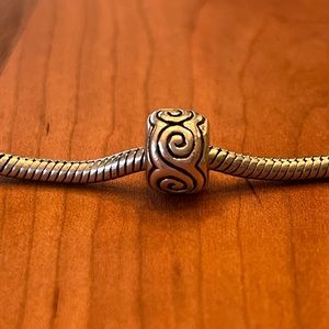 PANDORA Retired Curly Wurly Charm